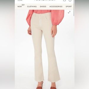 Mother The Weekender Fray In Fog Color size 31